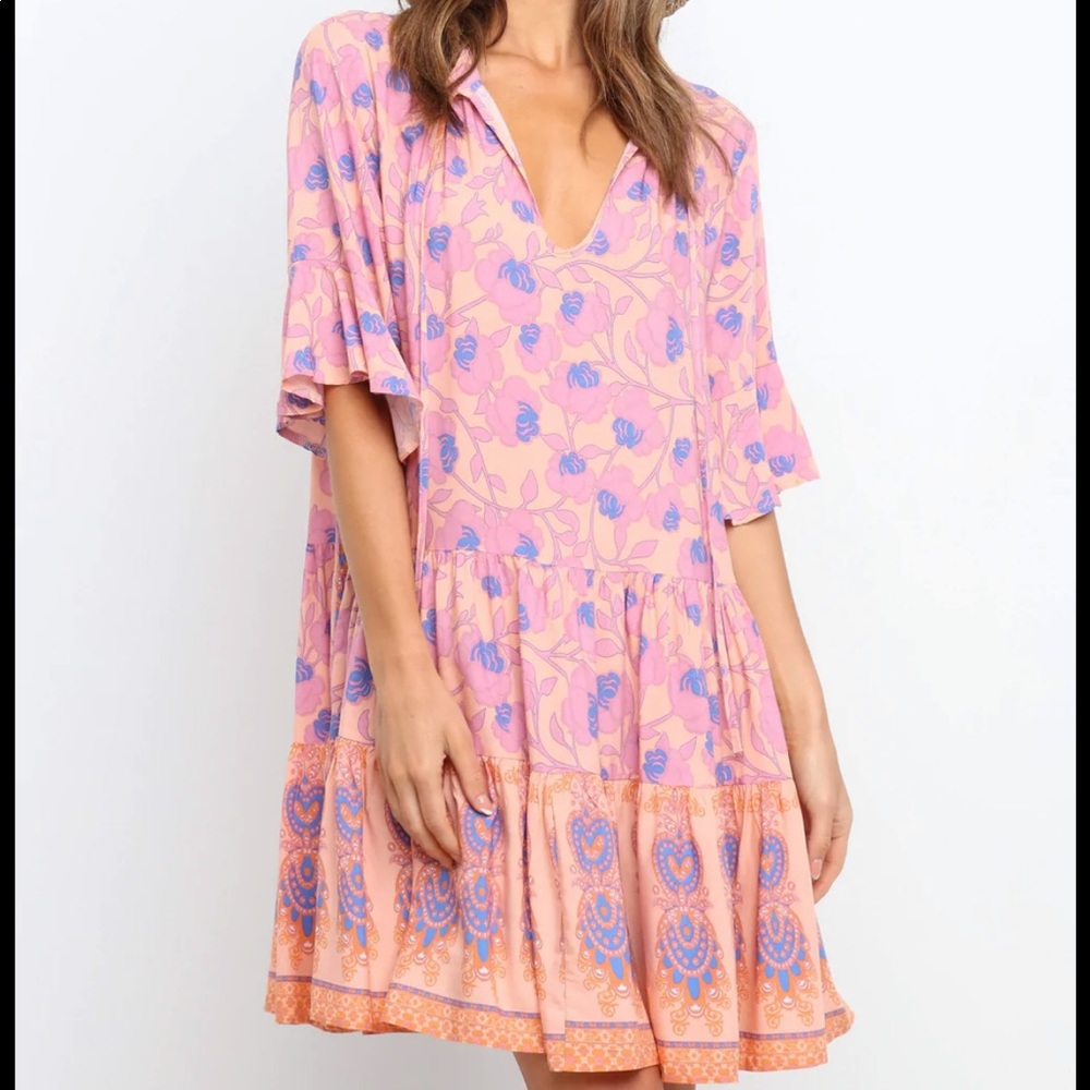 NWT petal & pup Charlton Dress - Pink